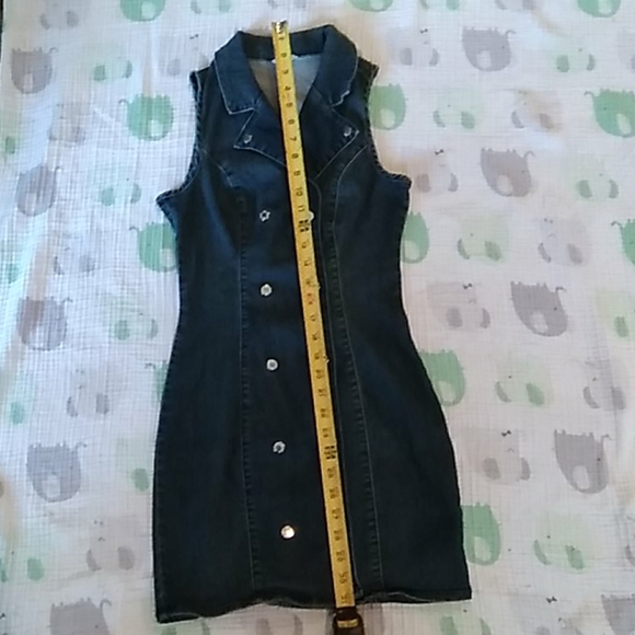 🌟HP🌟GUESS JEAN MINI DRESS - Picture 11 of 12